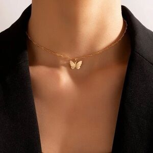 Butterfly Charm Necklace